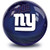 OTB NFL New York Giants Helmet Swirl Bowling Ball
