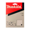Makita P-35807 114x102mm Velcro Backed White Sanding Sheets - 40 Grit (10 sheets)