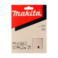 Makita P-35885 114x102mm Velcro Backed White Sanding Sheets - 320 Grit (10 sheets)