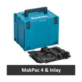 Makita MakPac 4 Carry Case & Inlay