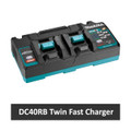 Makita DC40RB Twin Charger