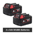 Milwaukee M18 BLPP2A2-502X 18v Brushless Twin Pack (2x5Ah)