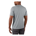 Milwaukee 4932492968 HT SS GR Hybrid Work Short Sleeve T-Shirt Grey (S)