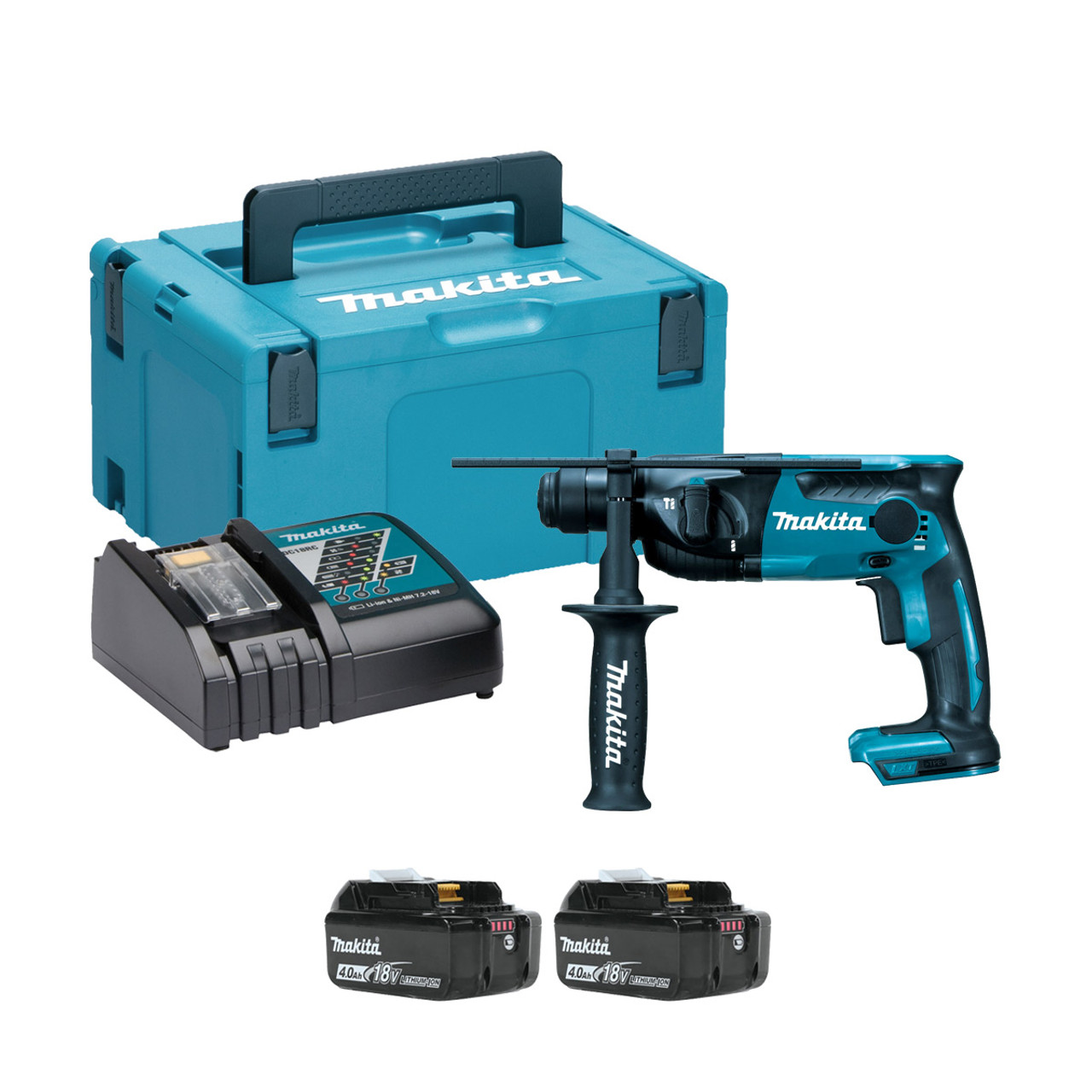 Makita LXT SDS+ Rotary Hammer Drill (2x4Ah)