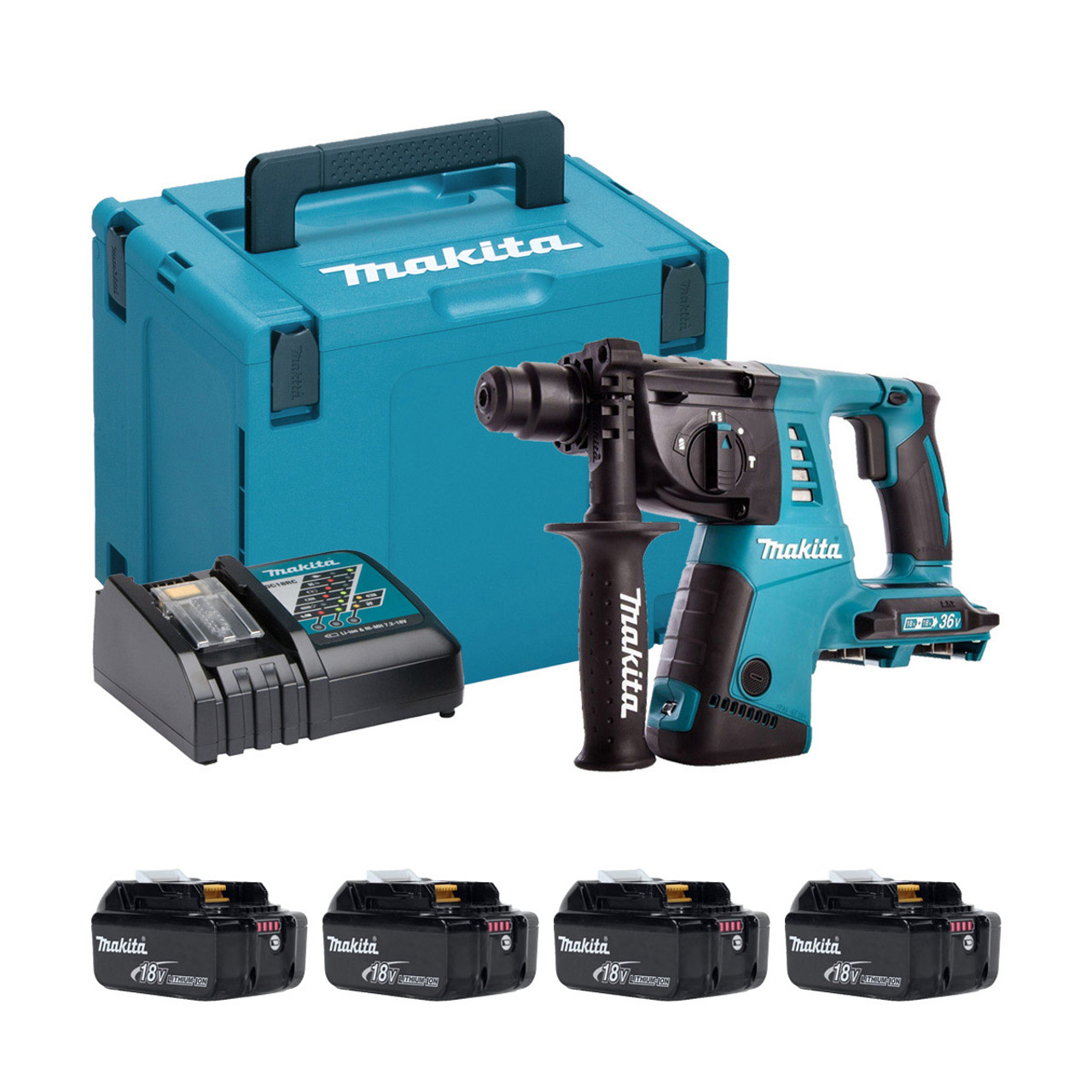 Makita twin 2025 battery sds drill