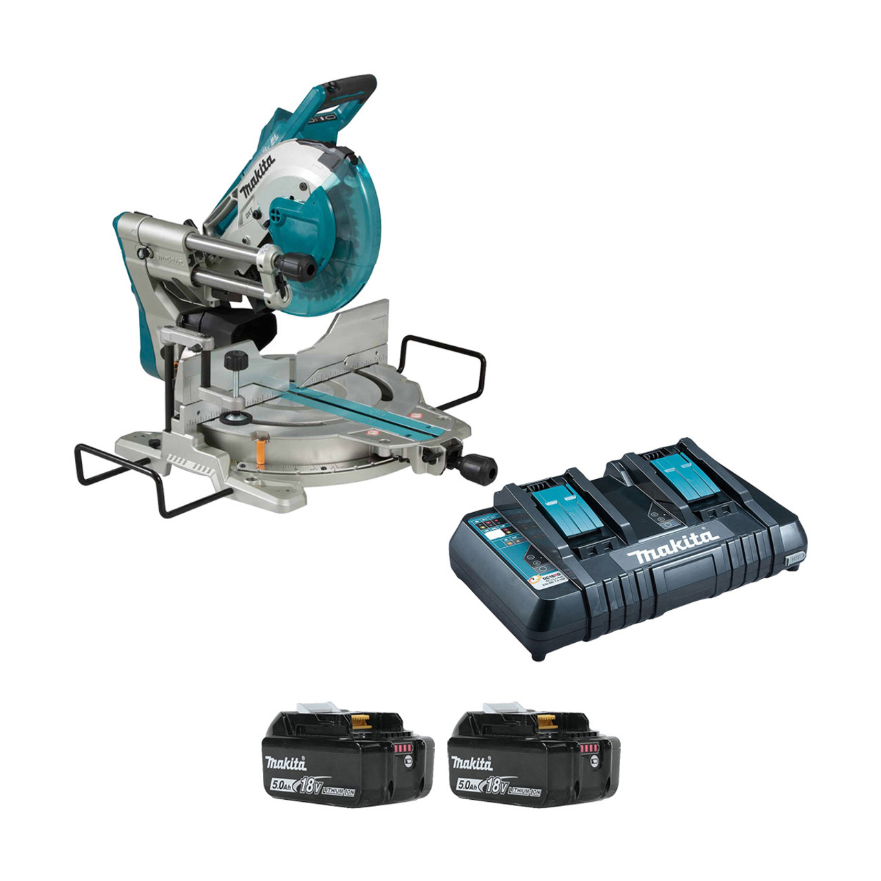 Makita twin 18v mitre shop saw