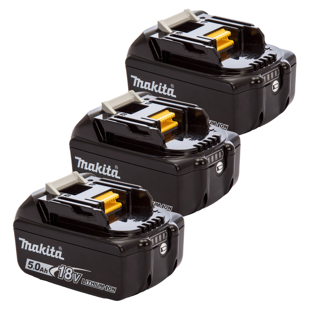 Makita BL1850B 18v 5Ah Battery Triple Pack (3x5Ah)