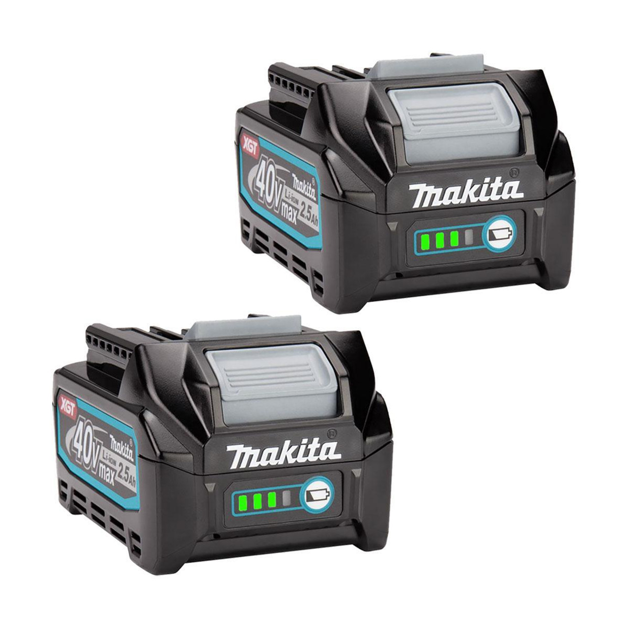 Makita BL4025 40v Max XGT 2.5Ah Battery Twin Pack 2x2.5Ah