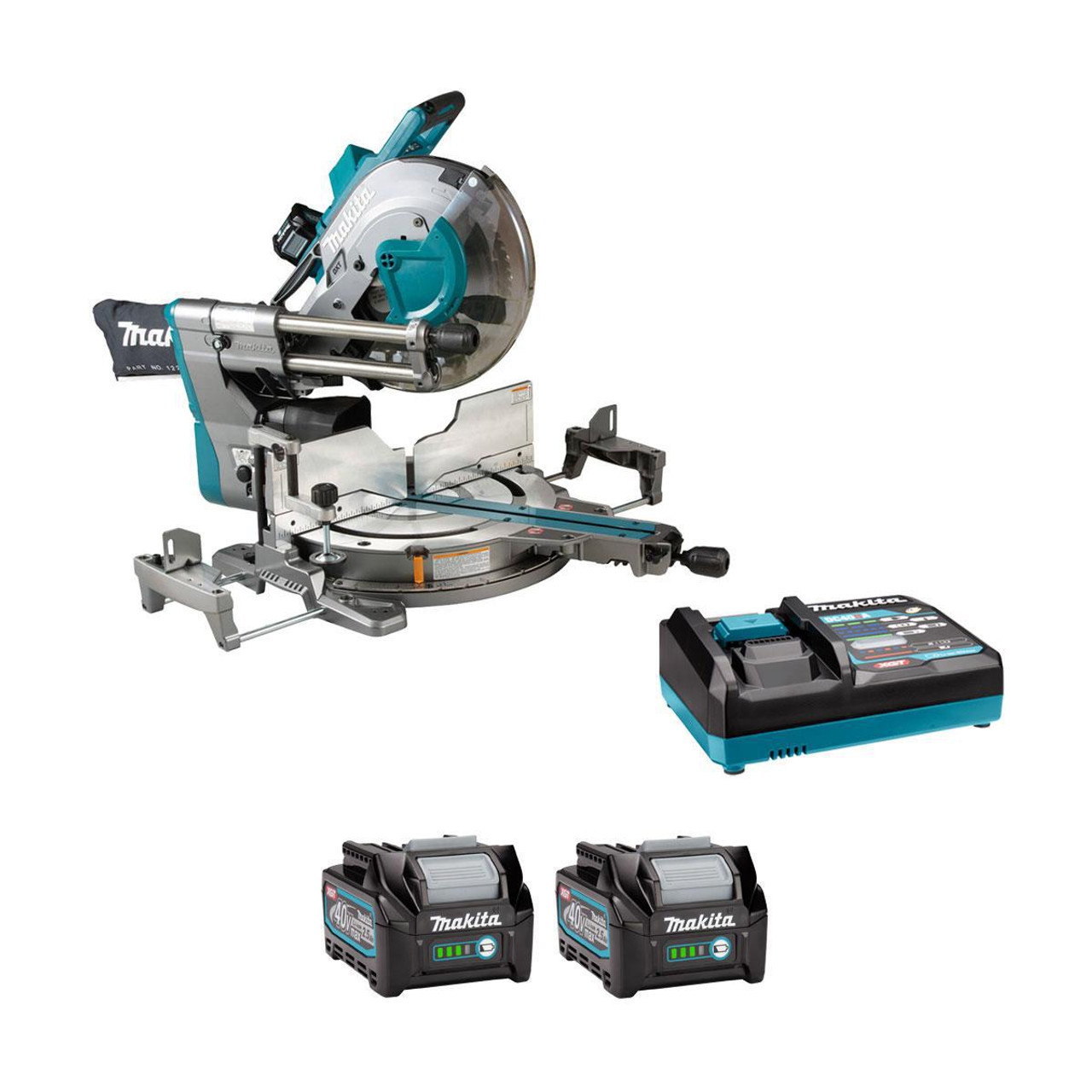 Makita LS003GD202 40v Max XGT Brushless 305mm Slide