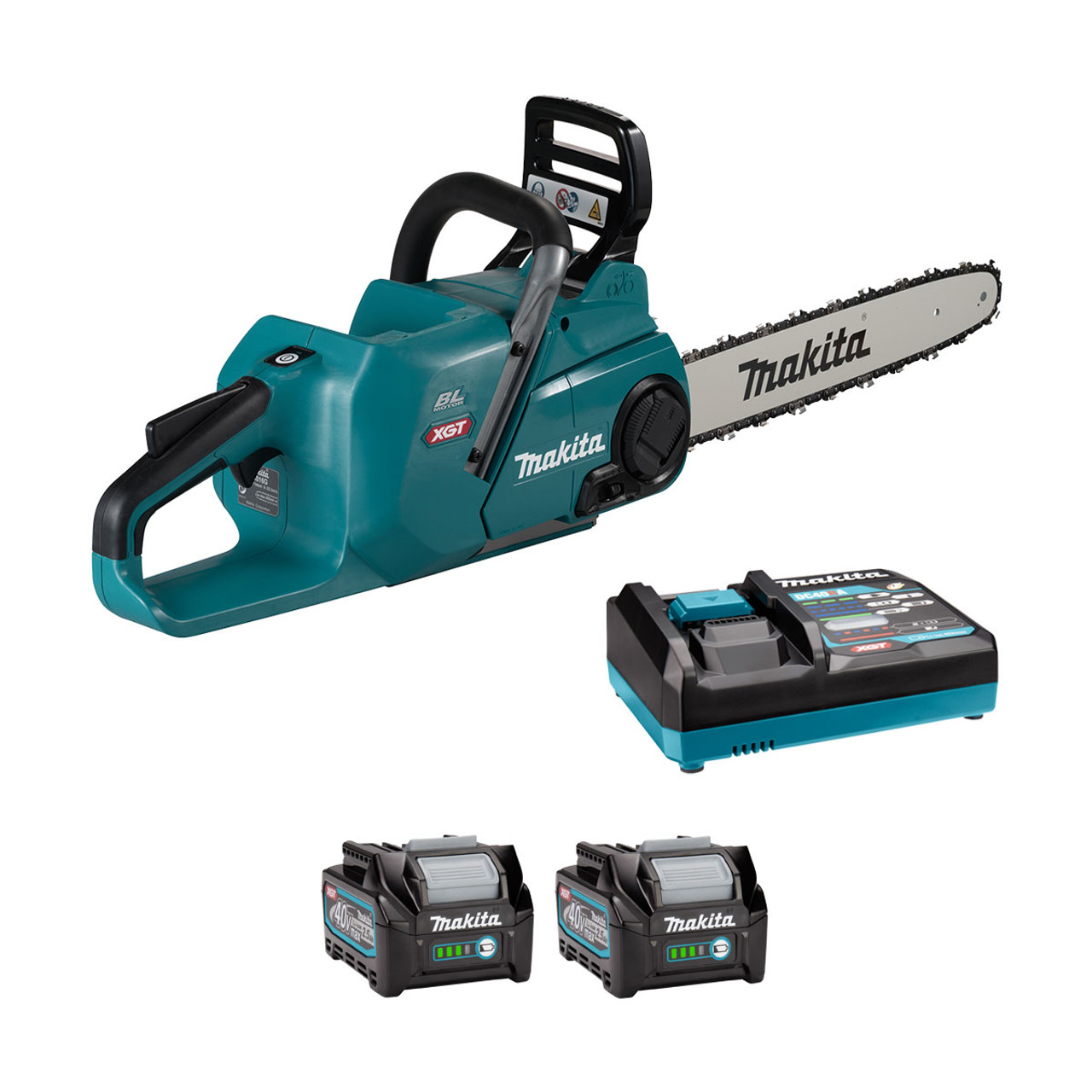 Makita UC016GT201 40v Max XGT Brushless 400mm Chainsaw (All Versions)