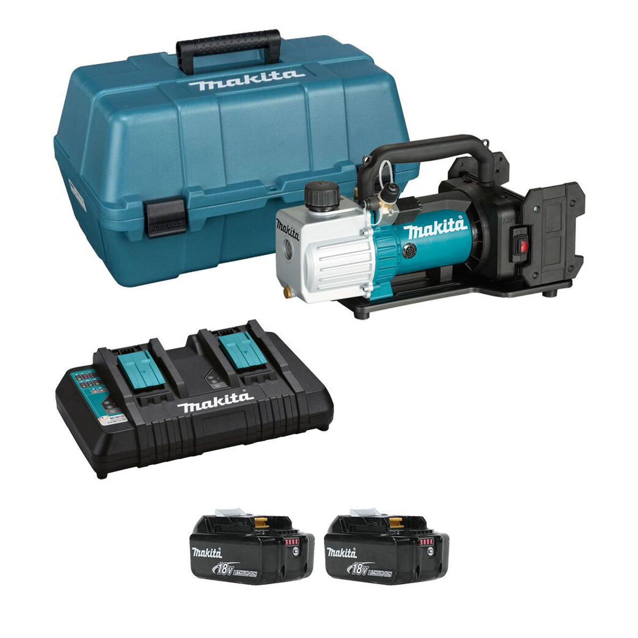 Makita DVP181 Twin 18v LXT Vacuum Pump All Versions