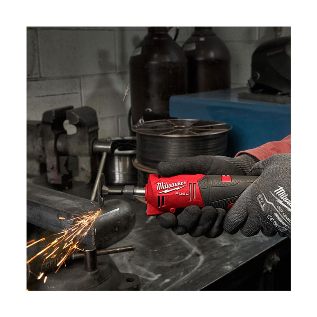 Milwaukee M12FDGS-0 12v 1/4'' Straight Die Grinder (Body Only)