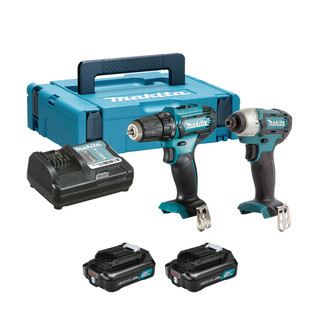 Makita CLX224AJ 12v Max CXT Twin Pack (2x2Ah)