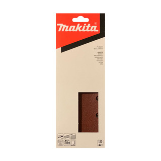 Makita P-36011 93x230mm Orbital 1/3 Sanding Sheets - 120 Grit (10 sheets)