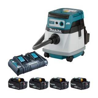 Makita DVC155L Twin 18v Brushless L Class Dust Extractor (All Versions)