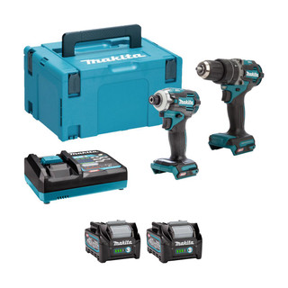 Makita DK0172G202-RAJ2X25 40v Max XGT Brushless Twin Pack (2x2.5Ah)