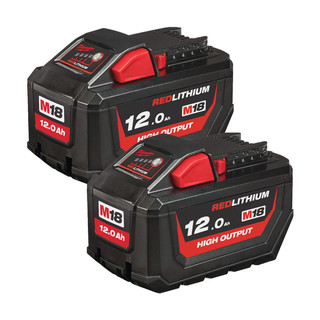 Milwaukee M18 HB12 High Output Battery Twin Pack (2x12Ah)