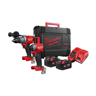 Milwaukee M18 FPP2A2-502X 18v Twin Pack (2x5Ah)