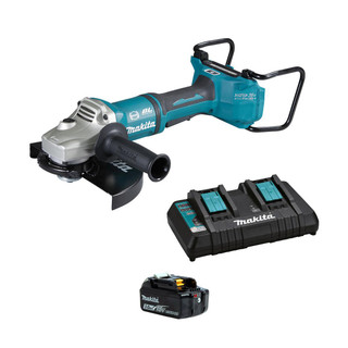 Makita DGA901PF-1 Twin 18v Brushless Angle Grinder (1x3Ah)
