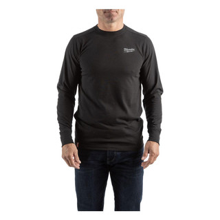 Milwaukee 4932492983 HT LS BL Hybrid T-Shirt Long Sleeve Black (S)