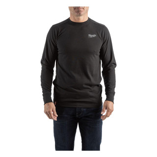 Milwaukee 4932492984 HT LS BL Hybrid T-Shirt Long Sleeve Black (M)