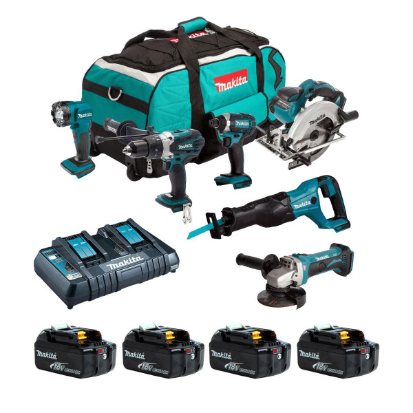 Makita DLX6072P 18v LXT 6 Piece Kit (All Versions)