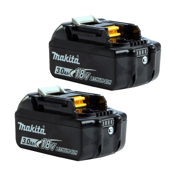 Makita BL1830B 18v 3Ah Battery Twin Pack (2x3Ah)