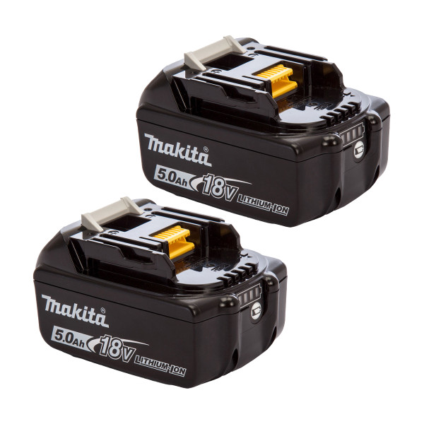 Makita BL1850B 18v 5Ah Battery Twin Pack (2x5Ah)