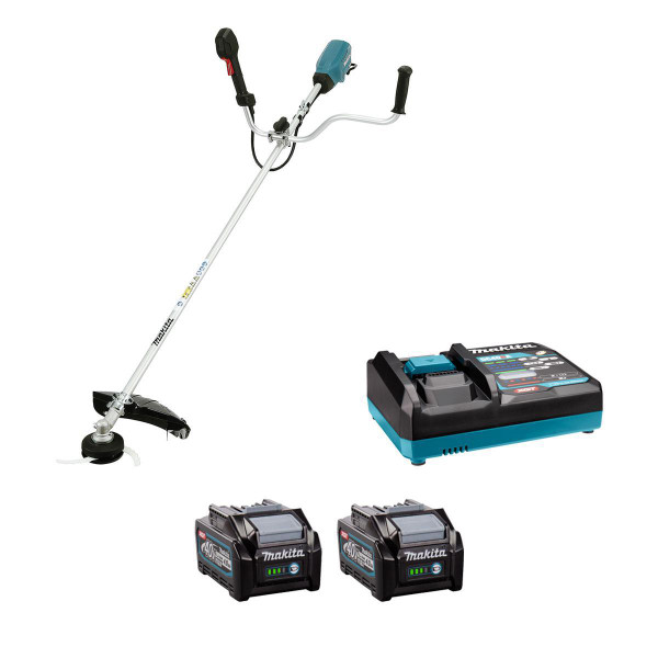 Makita UR016GM101-RA2X4 Twin 40v Max XGT Brushless Brushcutter (2x4Ah)