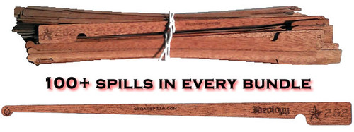 cedar spill and taste your cigar from foot to finish.