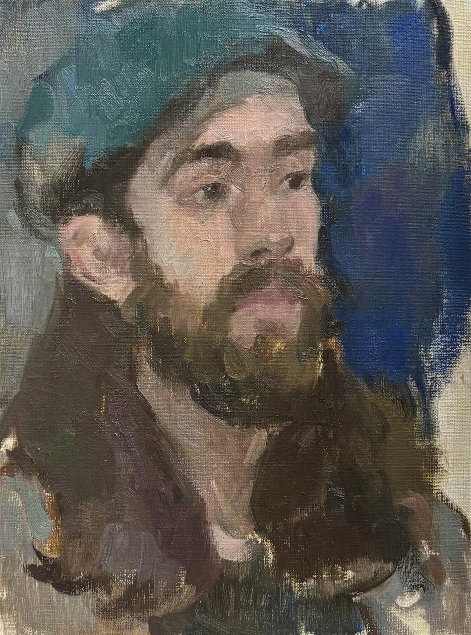 157 - Portrait of a Young Man - Mall Galleries - Buy Art