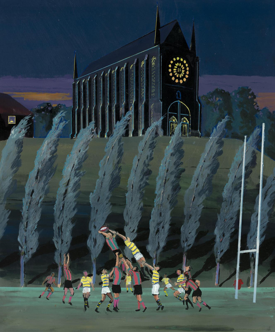 Mall Rugny 236 - The Rugby Ground - Mall Galleries - Buy Art