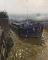 281 - Lifting Fog at Albion Quay