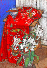 088 - Lily and Red Kimono