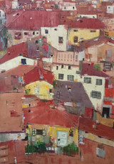 253 - Experiment #51, A Portion of Lucca from Above