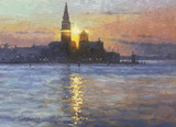 057 - Sunset over San Giorgio, Venice