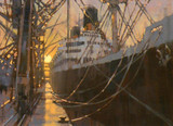 366 - Queen Elizabeth tied up in Liverpool