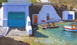 232 - Fishermen's Huts, Milos, Greek Islands
