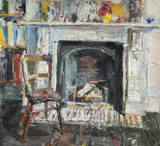 129 - Mantelpiece and Chair