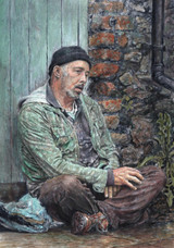 079 - Sitting Man II (Self-portrait)