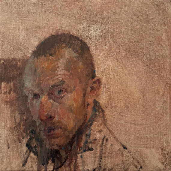 106 - Self Portrait in Oil