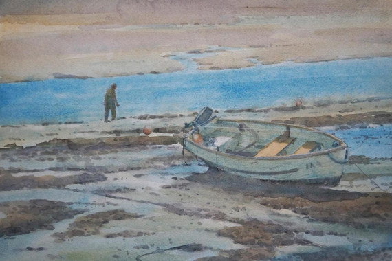 016 - Low Water, Collecting Bait