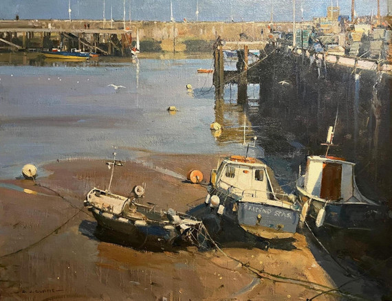 092 - Calm July Afternoon, Bridlington Harbour