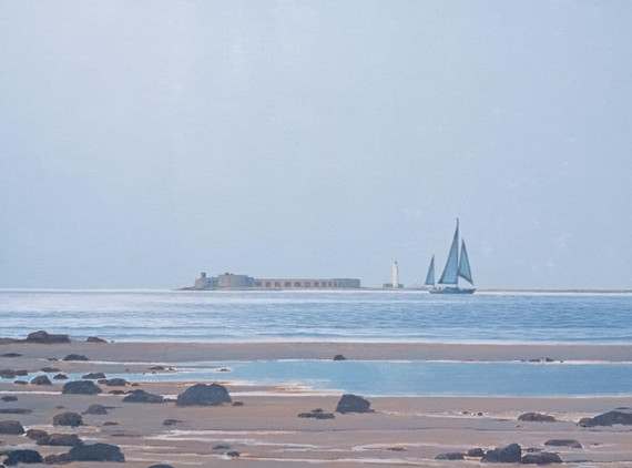 341 - Sailing Passed Hurst Castle