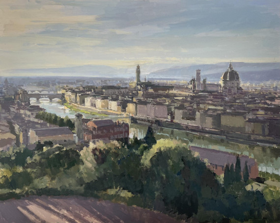 199 - Sunset over Firenze