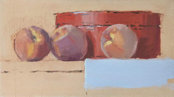 285 - Peaches with Burmese Box