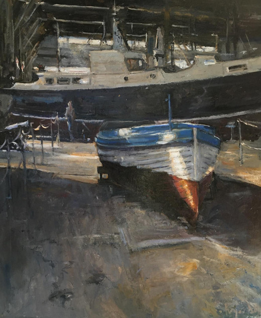 103 - In the Boat Shed, Chatham Docks
