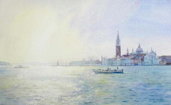 169 - Blaze of Morning Light, Venice