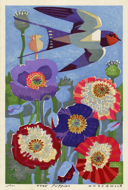 329 - Over Poppies