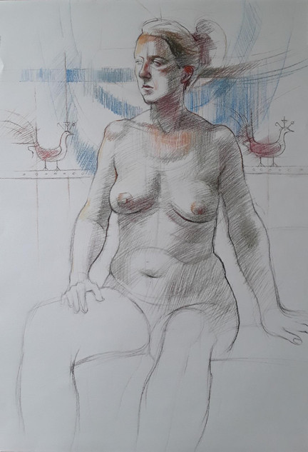 053 - Francoise with Birds